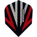 Windson ME SHARP PLAST 3 KS Letky na šípky, čierna, veľkosť