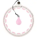 HMS HHW06 Masážna hula hop obruč so závažím, biela, veľkosť