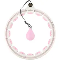 HMS HHW06 Masážna hula hop obruč so závažím, biela, veľkosť