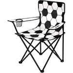 NILS CAMP NC3303 Skladacia stolička, čierna, veľkosť