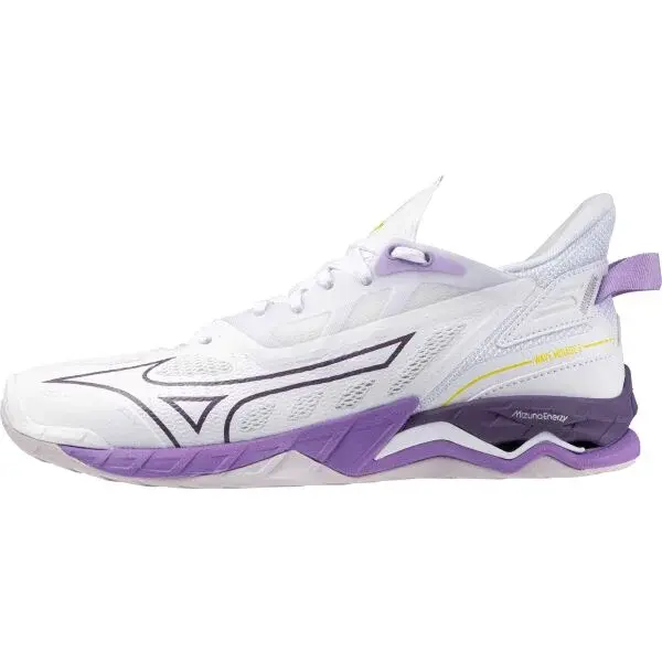 Mizuno WAVE MIRAGE 5 W Dámska halová obuv, biela, veľkosť 36.5