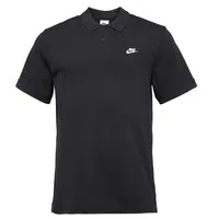 Nike CLUB Pánske tričko polo, čierna, veľkosť