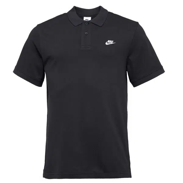 Nike CLUB Pánske tričko polo, čierna, veľkosť