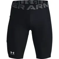 Under Armour HG ARMOUR LONG SHORTS Pánske kompresné kraťasy, čierna, veľkosť M