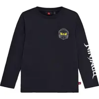 LEGO&reg; kidswear LWTANO 114 Chlapčenské  tričko s dlhým rukávom, čierna, veľkosť