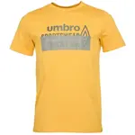 Umbro LINEAR BOX LOGO GRAPHIC TEE Pánske tričko, žltá, veľkosť