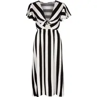 O'Neill KNOT FRONT DRESS Dámske šaty, biela, veľkosť