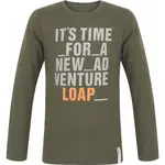 LOAP BINUS Chlapčenské tričko, zelená, veľkosť 112-116