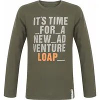 LOAP BINUS Chlapčenské tričko, zelená, veľkosť 112-116