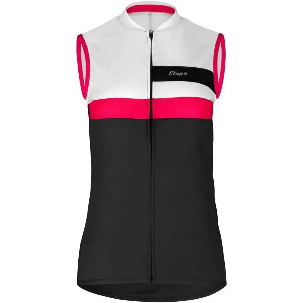Etape PRETTY 2.0 Dámsky cyklistický dres, čierna, veľkosť