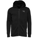 Puma BETTER ESENTIALS FULL ZIP HOODEI FR Pánska mikina, čierna, veľkosť