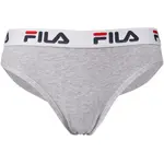 Fila WOMAN BRAZILIAN PANTIES Dámske nohavičky, sivá, veľkosť