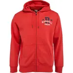 Russell Athletic CLASSIC PRINTED ZIP THROUGH HOODY M Pánska mikina, červená, veľkosť