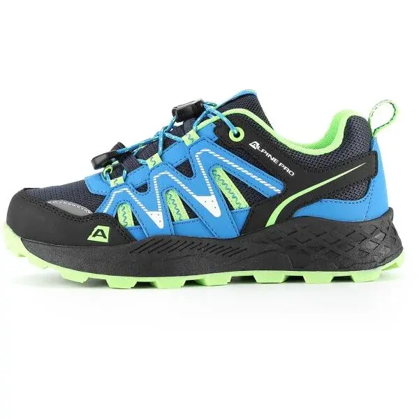 ALPINE PRO RELO Detská outdoorová obuv, modrá, veľkosť