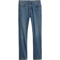 GAP V-STRAIGHT Pánske džínsy, modrá, veľkosť