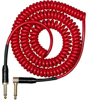Cascha Advanced Line Guitar Cable Curly Red 6m