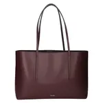 Dámska kabelka Calvin Klein Fabine - tmavo hnedá