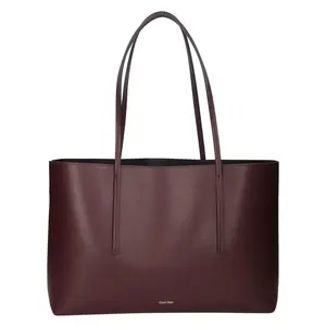 Dámska kabelka Calvin Klein Fabine - tmavo hnedá