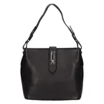 Dámská kožená kabelka přes rameno Katana Vilma - černá