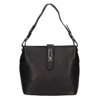 Dámská kožená kabelka přes rameno Katana Vilma - černá