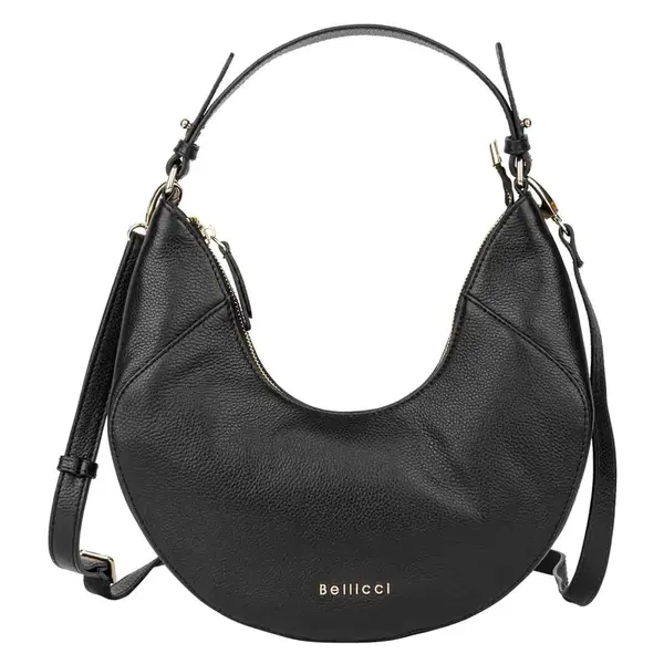 Dámská kožená kabelka Bellicci Caradonna - černá