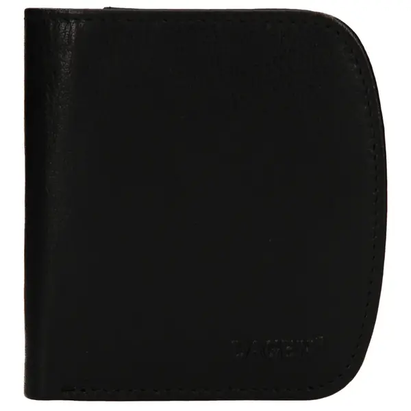 Pánska kožená peňaženka Lagen Denis - čierna