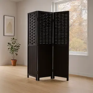 AUTRONIC paraván EF-L145 BK masiv