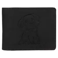 Pánska kožená peňaženka Lagen Kalles - čierna