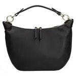 Dámska kožená kabelka Italia Enet - čierna