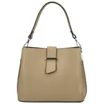 Dámská kožená crossbody kabelka Marianna, taupe