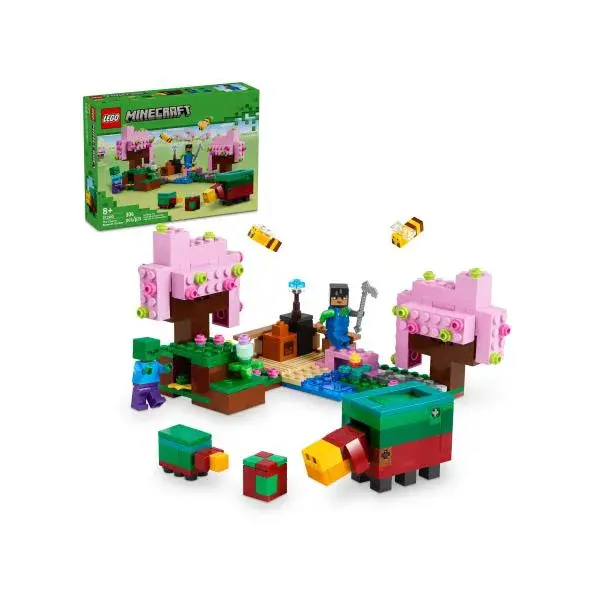 LEGO® Minecraft® 21260 Záhrada s rozkvitnutými čerešňami