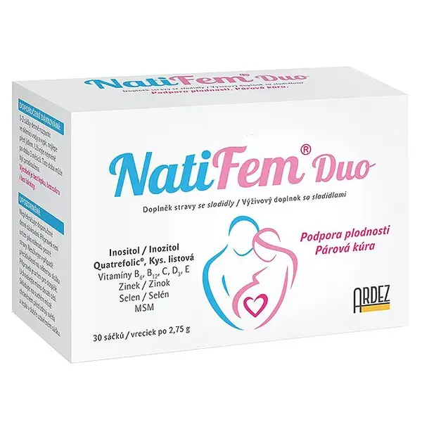 Natifem Duo Doplněk Stravy 30x2.75g Sáčky