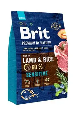 Brit Premium Dog By Nature Sensitive Lamb 3kg