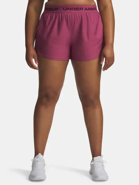 Dámské kraťasy Under Armour Tech Play Up Shorts&-RED - Dámské