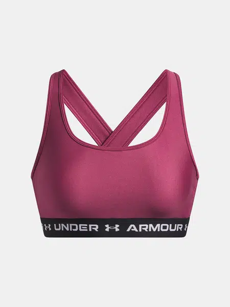 Dámská podprsenka Under Armour Crossback Mid Bra-RED - Dámské