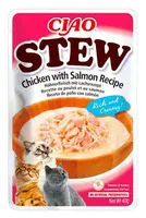 Churu Cat Ciao Stew Chicken With Salmon Recipe 40g