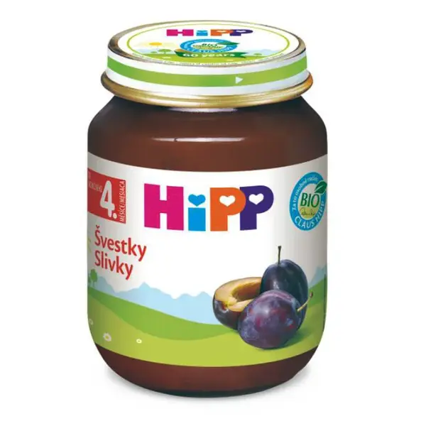 Hipp švestky Bio 4m 125g
