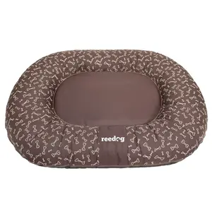Pelíšek pro psa Reedog Ponty Brown Bones | P3847