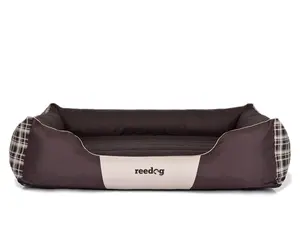 Pelíšek pro psa Reedog Brown Grid