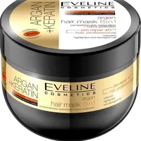 EVELINE Argan + Keratin maska na vlasy 8v1 300 ml