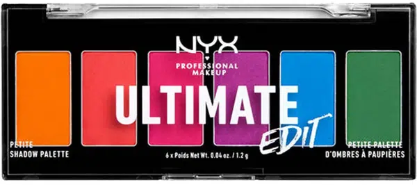 NYX PROFESSIONAL MAKEUP Ultimate Edit Petite Shadow Oční stíny - Brights 7.2 g