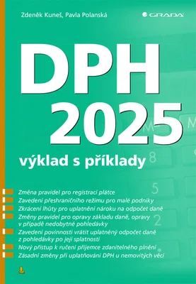 Kniha: DPH 2025 - výklad s příklady od Kuneš Zdeněk