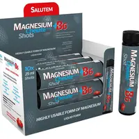 SALUTEM PHARMA Magnesium Chelate+B6 cherry ampule 10 x 25 ml