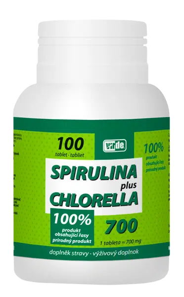 VIRDE Spirulina Plus Chlorella 100 tablet