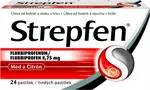 STREPFEN 8.75 mg, Med a citron 24 pastilek