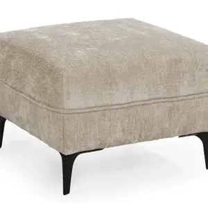 Taburet Novara, béžová látka