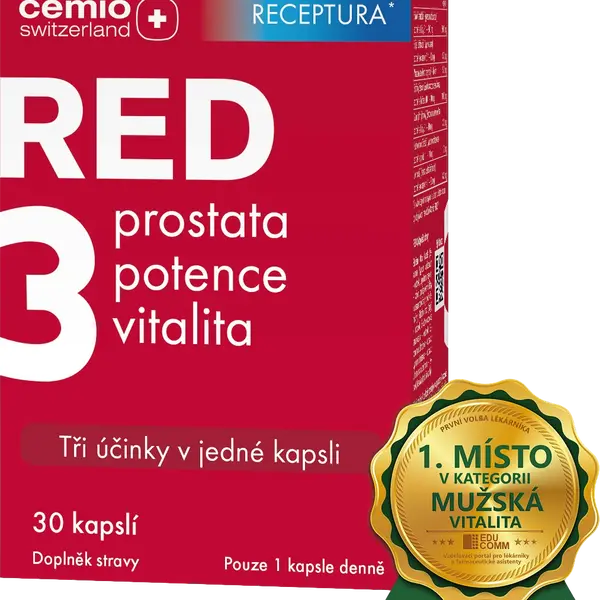 CEMIO RED3, 30 kapslí