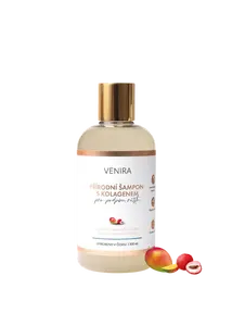 VENIRA Přírodní šampon s kolag. na podporu růstu vlasů mango + liči 300 ml
