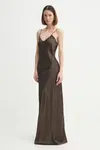 Šaty Herskind Renate zelená barva, maxi, 5451187