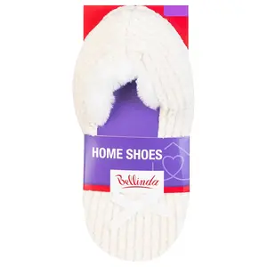 Krémové dámské domácí bačkory BELLINDA Home Shoes
